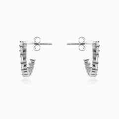 Semi circle earrings