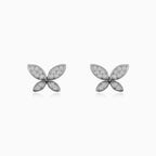 Boucles d’oreilles papillon florales