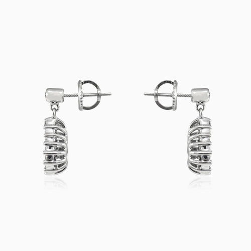 Boucles d’oreilles goutte en diamant
