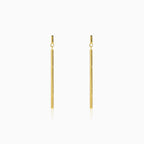 Boucles d’oreilles longues géométriques pendantes