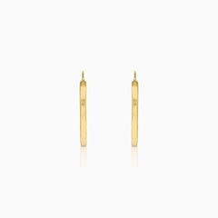 Boucles d'oreilles créoles grecques en or