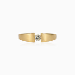 Solitaire à serti tension