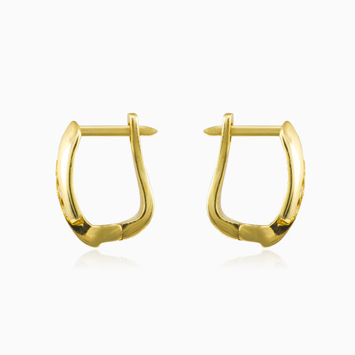 Diamantové náušnice drážkového osazení