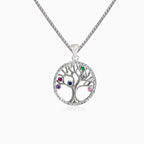 Árbol de la vida colorido con halo