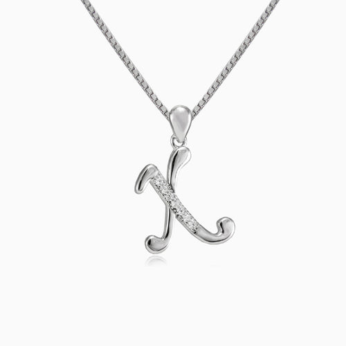 Pendentif lettre X