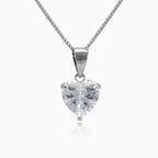 Srdce z kubického zirkonu