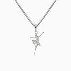Dancing ballerina pendant