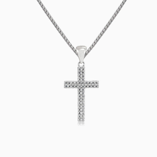 Two cubic zirconia lines cross
