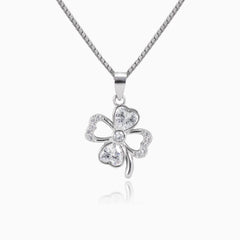 Čtyřlístek pro štěstí přívěsek