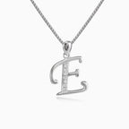 Letter E pendant