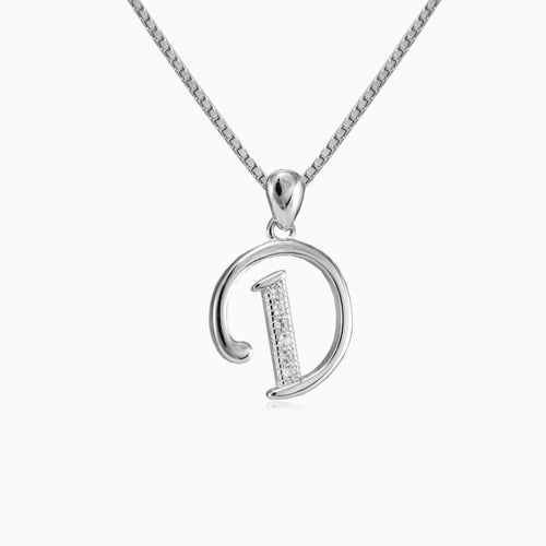 Pendentif lettre D