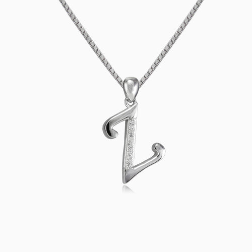 Letter Z pendant