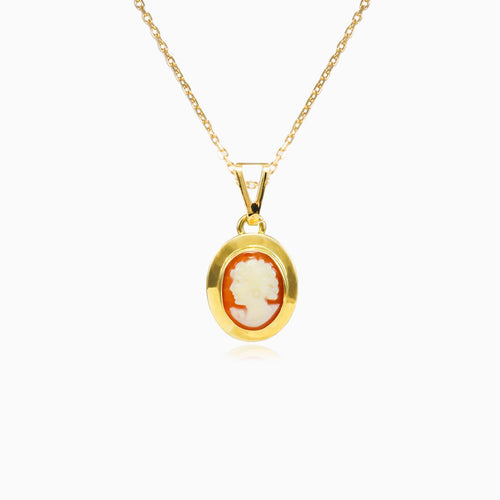 Zlatý kamej přívěsek