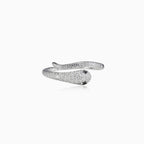 Bague serpent ajustable