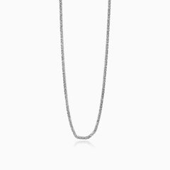 Silver byzantine chain