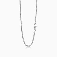 Silver byzantine chain