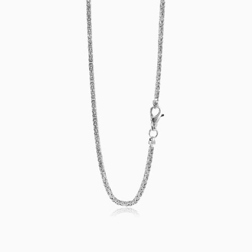 Silver byzantine chain