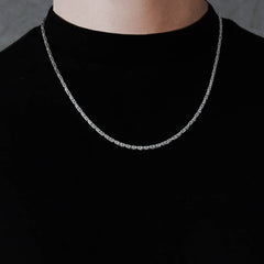 Silver byzantine chain