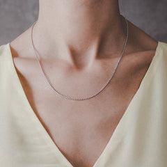 Drobný korálkový řetízzek