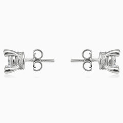 Boucles d’oreilles clous couronne