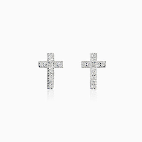 Boucles d’oreilles croix