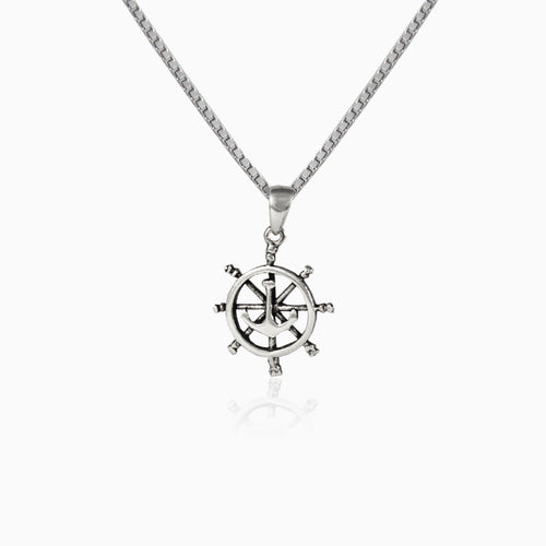 Colgante de timón y ancla