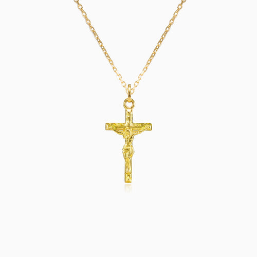 Crucifix en or unique