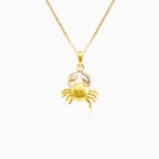 Zlatý přívěsek znamení raka